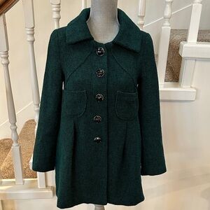 Darling Size Small EUC Green Women's Coat